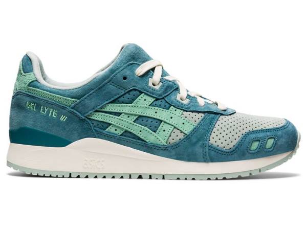 Asics Sportschoenen Heren, GEL-LYTE III DiepGroen - Asics Schoenen Sale | B5467103-DP